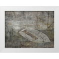 thumbnail image 1 of Lewis, Sheldon 14x12 White Modern Wood Framed Museum Art Print Titled - Romance On The Stream, 1 of 4