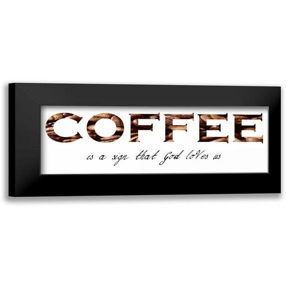 Lewis, Sheldon 14x7 Black Modern Framed Museum Art Print Titled - A Sign From God