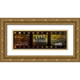 thumbnail image 1 of Lewis, Sheldon 14x7 Gold Ornate Wood Framed with Double Matting Museum Art Print Titled - Action Movie, 1 of 4