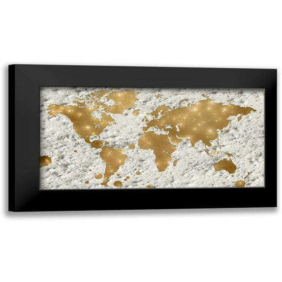 Lewis, Sheldon 14x9 Black Modern Framed Museum Art Print Titled - Hello World