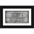 thumbnail image 1 of Lewis, Sheldon 14x9 Black Ornate Wood Framed with Double Matting Museum Art Print Titled - Office, 1 of 4