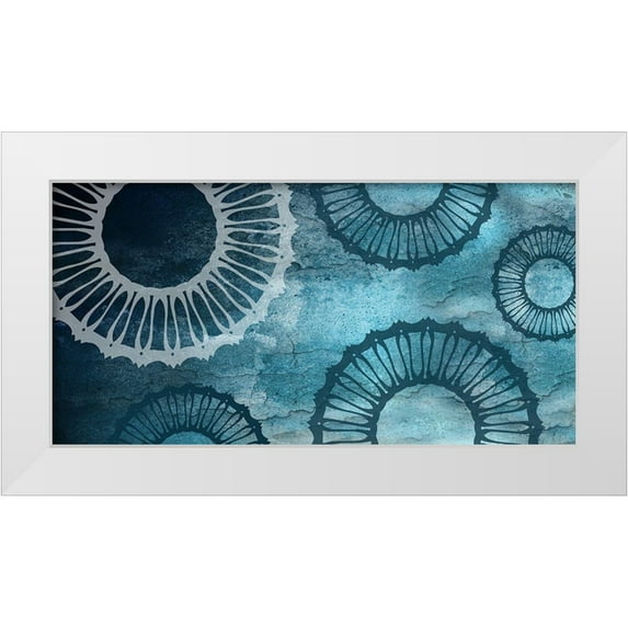 Lewis, Sheldon 14x9 White Modern Wood Framed Museum Art Print Titled - London Flat Abstract