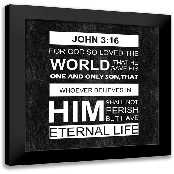 Lewis, Sheldon 15x15 Black Modern Framed Museum Art Print Titled - John
