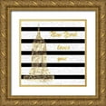 thumbnail image 1 of Lewis, Sheldon 15x15 Gold Ornate Wood Framed with Double Matting Museum Art Print Titled - Golden New York Romance, 1 of 4