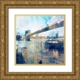 thumbnail image 1 of Lewis, Sheldon 15x15 Gold Ornate Wood Framed with Double Matting Museum Art Print Titled - My Magical New York 2, 1 of 4
