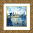 thumbnail image 1 of Lewis, Sheldon 15x15 Gold Ornate Wood Framed with Double Matting Museum Art Print Titled - My Magical New York, 1 of 4