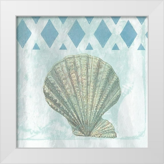 Lewis, Sheldon 15x15 White Modern Wood Framed Museum Art Print Titled - Tranquility 2