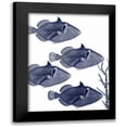 thumbnail image 1 of Lewis, Sheldon 15x18 Black Modern Framed Museum Art Print Titled - Coastal Orchestra, 1 of 5