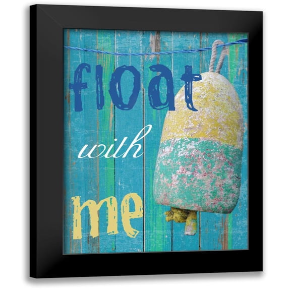 Lewis, Sheldon 15x18 Black Modern Framed Museum Art Print Titled - Float With Me