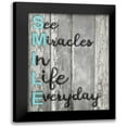thumbnail image 1 of Lewis, Sheldon 15x18 Black Modern Framed Museum Art Print Titled - Smile, 1 of 5