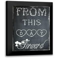 thumbnail image 1 of Lewis, Sheldon 15x18 Black Modern Framed Museum Art Print Titled - This Day Forward, 1 of 5