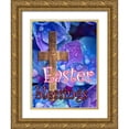 thumbnail image 1 of Lewis, Sheldon 15x18 Gold Ornate Wood Framed with Double Matting Museum Art Print Titled - Easter Blessings, 1 of 4