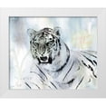 thumbnail image 1 of Lewis, Sheldon 17x15 White Modern Wood Framed Museum Art Print Titled - Watercolor Tiger, 1 of 4