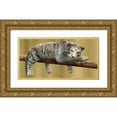 thumbnail image 1 of Lewis, Sheldon 18x11 Gold Ornate Wood Framed with Double Matting Museum Art Print Titled - Nap, 1 of 4
