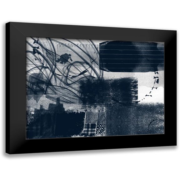 Lewis, Sheldon 18x15 Black Modern Framed Museum Art Print Titled - Different Strokes 1