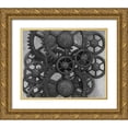 thumbnail image 1 of Lewis, Sheldon 18x15 Gold Ornate Wood Framed with Double Matting Museum Art Print Titled - Gears In Motion, 1 of 4
