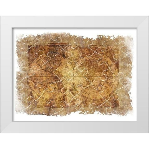 Lewis, Sheldon 18x15 White Modern Wood Framed Museum Art Print Titled - Vintage Travel