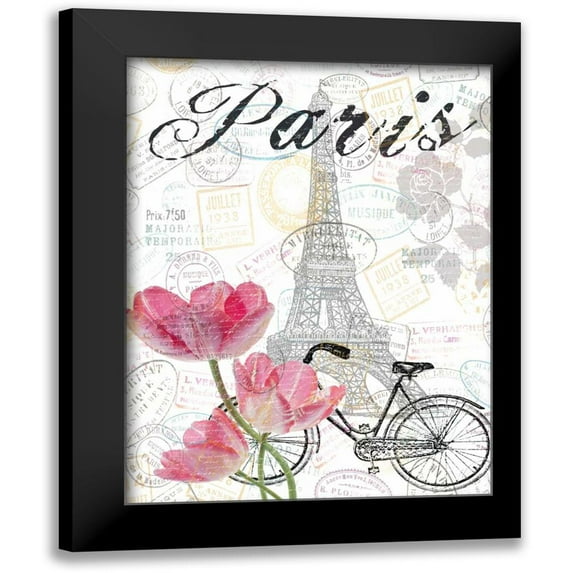 Lewis, Sheldon 19x24 Black Modern Framed Museum Art Print Titled - All Things Paris 2
