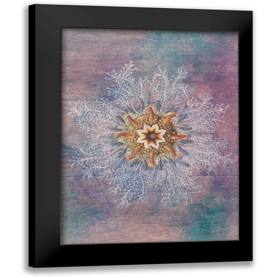 Lewis, Sheldon 19x24 Black Modern Framed Museum Art Print Titled - Ocean Blend