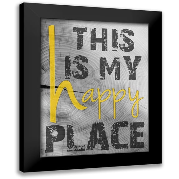 Lewis, Sheldon 19x24 Black Modern Framed Museum Art Print Titled - Place Of Happiness