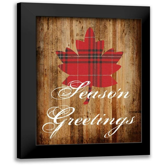 Lewis, Sheldon 19x24 Black Modern Framed Museum Art Print Titled - Seasons Greetings