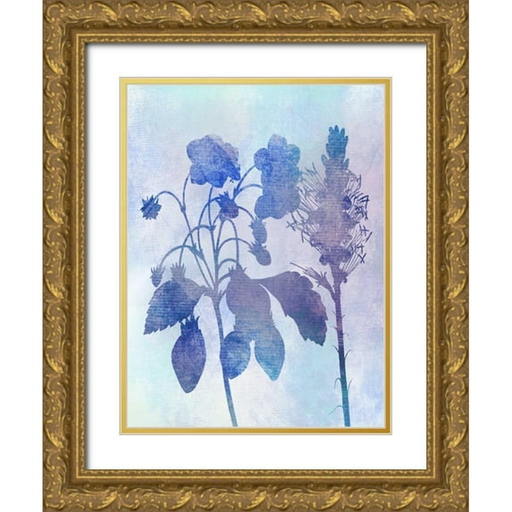 Lewis, Sheldon 19x24 Gold Ornate Wood Framed with Double Matting Museum Art Print Titled - Blooming Spring