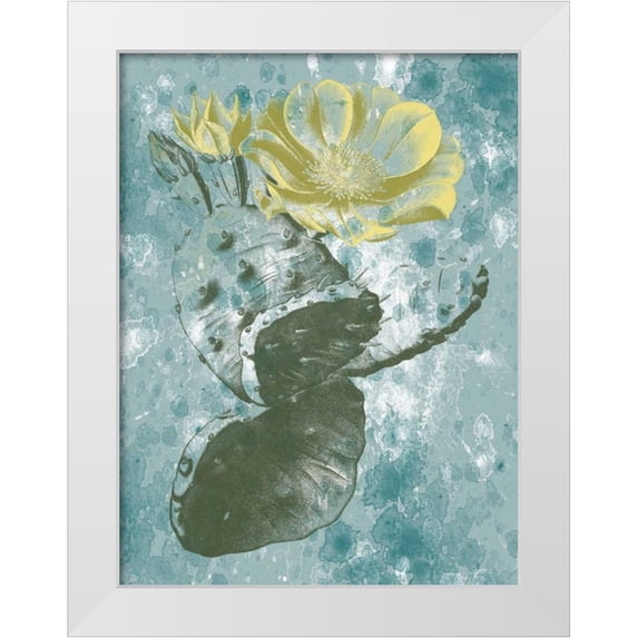 Lewis, Sheldon 19x24 White Modern Wood Framed Museum Art Print Titled - Almost Midnight