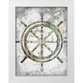 thumbnail image 1 of Lewis, Sheldon 19x24 White Modern Wood Framed Museum Art Print Titled - Guide Us Captain, 1 of 4