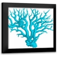 thumbnail image 1 of Lewis, Sheldon 20x20 Black Modern Framed Museum Art Print Titled - Blue Coral 3, 1 of 5