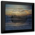 thumbnail image 1 of Lewis, Sheldon 20x20 Black Modern Framed Museum Art Print Titled - Lake View Lodge, 1 of 5
