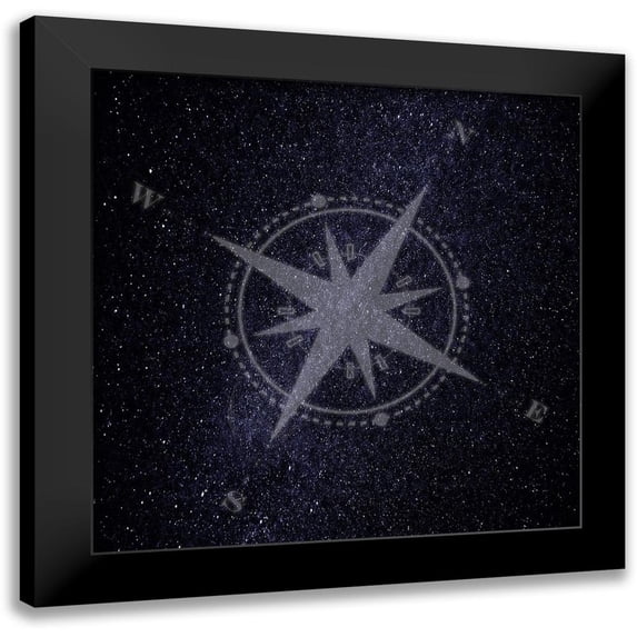 Lewis, Sheldon 20x20 Black Modern Framed Museum Art Print Titled - Navigate Space