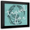 thumbnail image 1 of Lewis, Sheldon 20x20 Black Modern Framed Museum Art Print Titled - Travel Far, 1 of 5