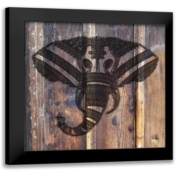 Lewis, Sheldon 20x20 Black Modern Framed Museum Art Print Titled - Wild Side 2