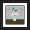 thumbnail image 1 of Lewis, Sheldon 20x20 Black Ornate Wood Framed with Double Matting Museum Art Print Titled - Rinse Mocha, 1 of 4