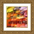 thumbnail image 1 of Lewis, Sheldon 20x20 Gold Ornate Wood Framed with Double Matting Museum Art Print Titled - Architectural Color 1, 1 of 4