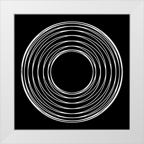 Lewis, Sheldon 20x20 White Modern Wood Framed Museum Art Print Titled - Retrospect 1