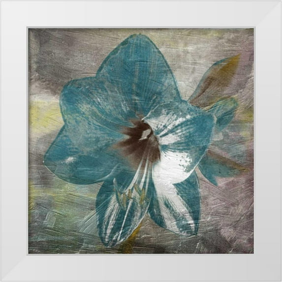 Lewis, Sheldon 20x20 White Modern Wood Framed Museum Art Print Titled - Vibrany Lily