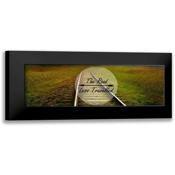 Lewis, Sheldon 24x11 Black Modern Framed Museum Art Print Titled - Travel Rail
