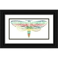 thumbnail image 1 of Lewis, Sheldon 24x14 Black Ornate Wood Framed with Double Matting Museum Art Print Titled - Floating Colors, 1 of 4