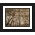 thumbnail image 1 of Lewis, Sheldon 24x19 Black Ornate Wood Framed with Double Matting Museum Art Print Titled - Up Into The Woods, 1 of 4