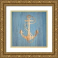 thumbnail image 1 of Lewis, Sheldon 26x26 Gold Ornate Wood Framed with Double Matting Museum Art Print Titled - Anchor, 1 of 4