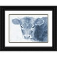 thumbnail image 1 of Lewis, Sheldon 32x24 Black Ornate Wood Framed with Double Matting Museum Art Print Titled - Tone To Tonal Farm Stead, 1 of 4