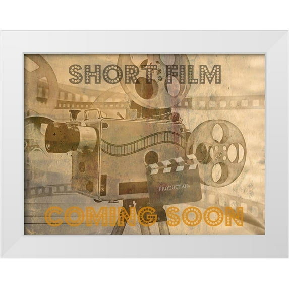 Lewis, Sheldon 32x25 White Modern Wood Framed Museum Art Print Titled - Movie