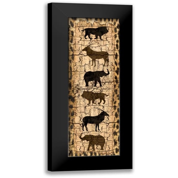 Lewis, Sheldon 7x14 Black Modern Framed Museum Art Print Titled - Pride