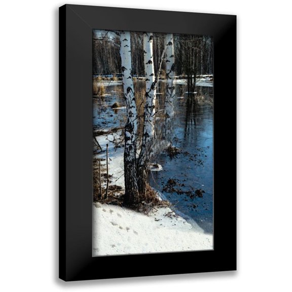 Lewis, Sheldon 9x14 Black Modern Framed Museum Art Print Titled - Blue Bayou
