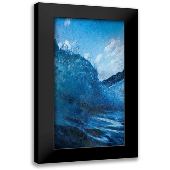 Lewis, Sheldon 9x14 Black Modern Framed Museum Art Print Titled - Cool Wave 2