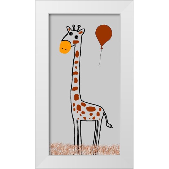 Lewis, Sheldon 9x14 White Modern Wood Framed Museum Art Print Titled - Tall Guy