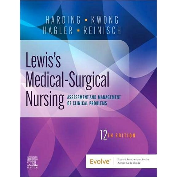 Pre-Owned Lewis's Medical-Surgical Nursing: Assessment and Management of Clinical Problems, Single Volume (Hardcover) 0323789617 9780323789615