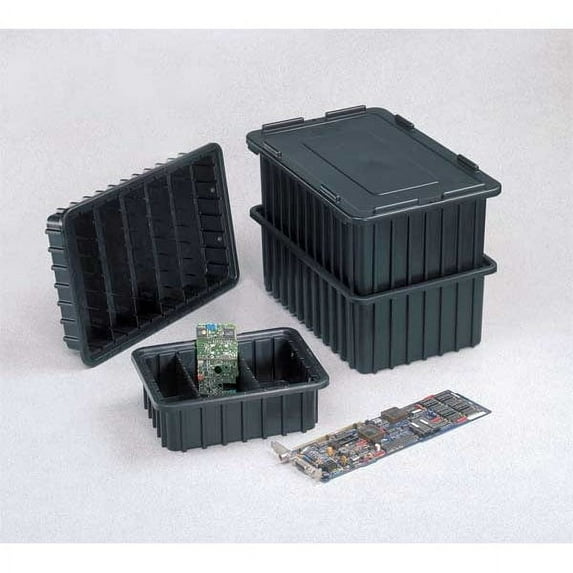 Lewisbins Divider,Black,Polyethylene,7 7/16 in DV1780-NXL BUY 25S