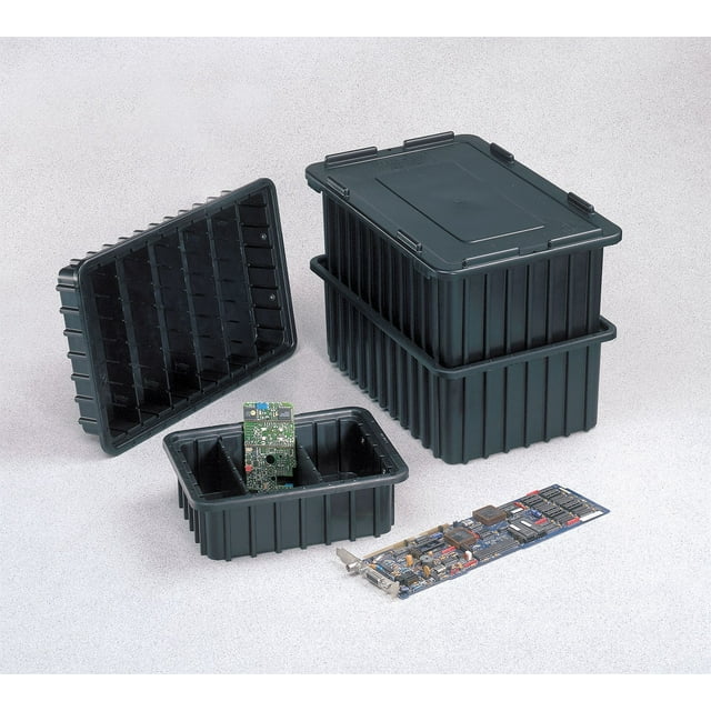 Lewisbins Divider Box,Black,TPE,12 DC1050-SXL - Walmart.com